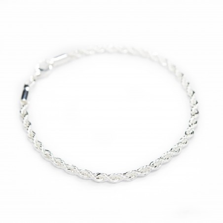 Bracelet Plaqué Or en Acier Inoxydable Gourmette avec Gravure Offerte - 2330