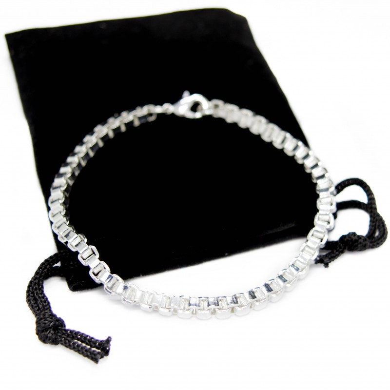 Bracelet créateur 'Oeil de Fatma' bleu doré - 5 mm - [R9096