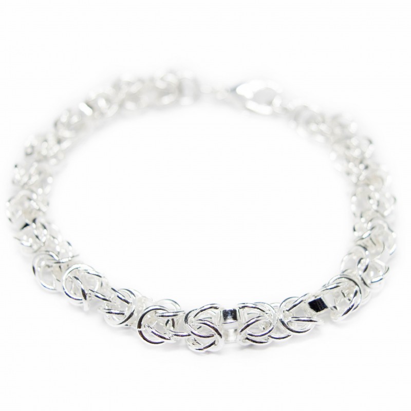 Women’s fancy silver bracelet