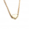 Women’s golden heart necklace